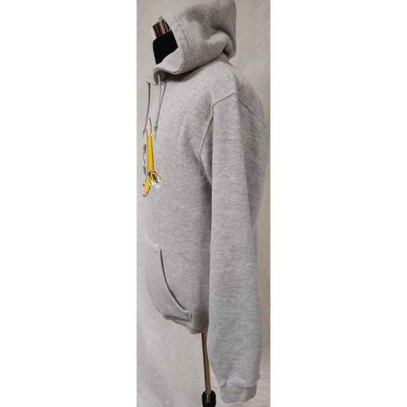 NCCA Missouri Mizzou Tigers Unisex Medium Gray Distressed Pullover Logo Hoodie - Picture 5 of 10